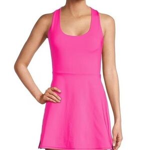 Antonio Melani Fuscia Athletic Dress XL Built In Shorts Pocket Tennis Golf